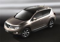 Пороги алюминиевые Rival "Black" для Nissan Murano 2009-2016