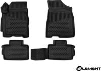 Автомобильные коврики element 3D в салон CHERY Tiggo 2, 2017-2020, 4 шт. (полиуретан)