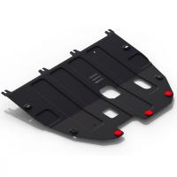 Защита картера и КПП АвтоБроня для Ssang Yong Tivoli FWD 2016-н.в.