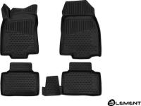 Автомобильные коврики element 3D в салон RENAULT Koleos, 2017-, 4 шт. (полиуретан)