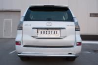 Защита заднего бампера d63 (секции) LEXUS GX 460 2014-