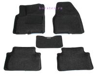 Автомобильные 3D коврики Боратекс для Nissan Qashqai I 2007 – 2013, ворсовые