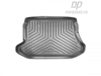 Автомобильный коврик багажника Норпласт для Kia Cerato (FE) (HB) (2004-2006), полиуретановый