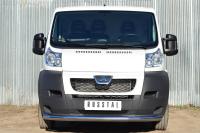 Защита переднего бампера d76 (секции) PEUGEOT Boxer L1H1 2006-2015