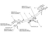 Фаркоп Imiola для Chrysler Pacifica II «RU» (2016-)