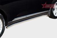 Пороги труба d60,Lexus RX 270/350/450h 2012-