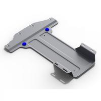 Защита КПП Rival для Jaguar XF RWD 2015-н.в., алюминий 4 мм, с крепежом, 333.2604.1