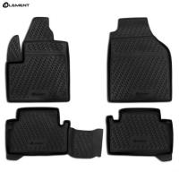 Автомобильные коврики element в салон FORD Tourneo Connect 2002- 4 шт. (полиуретан)