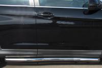 Пороги труба d63 (вариант 1) HONDA CR-V 2.0 2013-2015