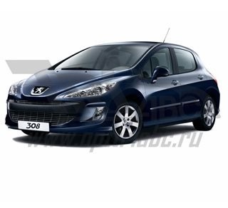 Фото Защита Альфеко для картера двигателя и кпп Citroen C4, V-все (2004-2010) 2 части