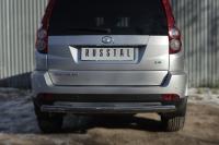 Защита заднего бампера d75х42 (дуга) GREAT WALL Hover H3 2014-