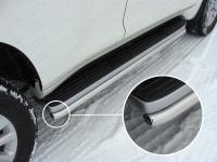 Защита порогов 42,4 мм для Toyota Land Cruiser 150 Prado 2013-2017