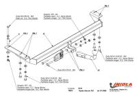Фаркоп Imiola для Toyota Avensis универсал T22 1997-2002
