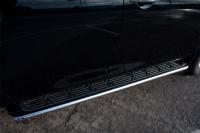 Пороги труба d42 NISSAN Patrol 2010-2013