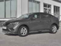 Пороги труба d42(вариант 3)  RENAULT ARKANA 2019-