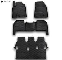 Автомобильные коврики element в салон LEXUS LX570 2012-2015 7 мест 4 шт. (полиуретан)