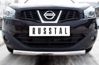 Защита переднего бампера d63 NISSAN Qashqai+2 2010-2013