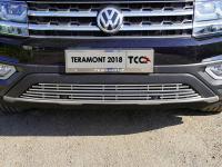 Решетка радиатора нижняя (с парктроником) 12 мм для Volkswagen Teramont 2018-