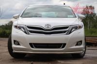 Защита переднего бампера труба d60 Toyota Venza (2013-)