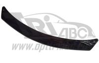 Дефлектор капота Nissan Note (Ниссан Ноут) (2010-) (темный)