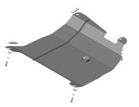 Защита Motodor для картера двигателя, КПП Lifan Smily 320,330 2008-