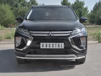 Защита переднего бампера d42 секции MITSUBISHI ECLIPSE CROSS 2018-