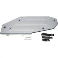 Защита топливного бака Rival для Toyota Land Cruiser 200 2015-н.в., алюминий 4 мм, с крепежом, 333.9515.1