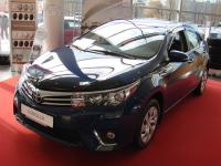 Дефлекторы боковых окон Toyota Corolla (Тойота Королла) SD (2013-) (4дв.) (темный)