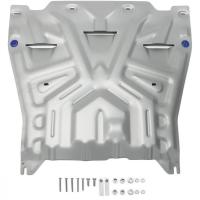 Защита картера и КПП Rival для Kia Optima 2016-2018 2018-н.в., алюминий 4 мм, с крепежом, 333.2837.1