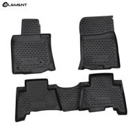 Автомобильные коврики element в салон TOYOTA Land Cruiser Prado 5 мест 2009-2013 4 шт. (полиуретан)