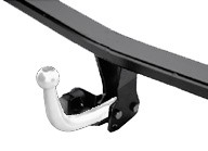 Фаркоп Мотодор с оцинкованным шаром на Toyota RAV 4 2005-2009