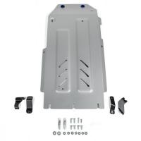 Защита КПП и РК Rival для Kia Stinger 4WD 2018-н.в., алюминий 4 мм, с крепежом, 333.2844.1