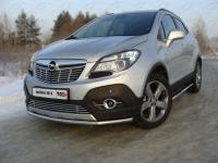 Решётка радиатора нижняя 12 мм для Opel Mokka 2012-
