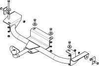Фаркоп AvtoS для DAEWOO Nexia (1995-)