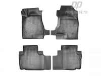 Автомобильные коврики Норпласт для Haval Н6 3D (2014-), полиуретановые