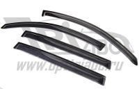 Дефлекторы боковых окон Volkswagen Tiguan (Тигуан) (4дв) (2008-)