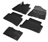 Автомобильные коврики Rival для Hyundai Tucson 5-дв. 2015-2018 2018-н.в., полиуретан, с крепежом, с перемычкой, 5 шт., 12309001
