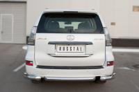 Защита заднего бампера d76 (дуга) LEXUS GX 460 2014-