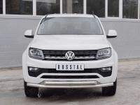 Защита переднего бампера d63 секция-d63 дуга VOLKSWAGEN AMAROK 2016-