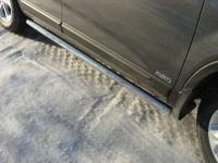 Пороги труба 60,3 мм для Kia Sorento 2012-