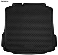 Автомобильные коврики element в багажник для VOLKSWAGEN Polo 2020-, с органайзером, лифтбек 1шт. (полиуретан)