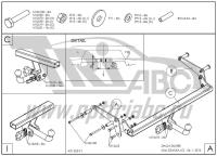 Фаркоп Galia для Nissan Terrano III (2014-2022)