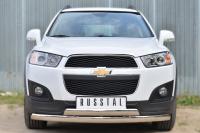 Защита переднего бампера d75х42 (дуга) d75х42 (дуга) CHEVROLET Captiva 2013-2016