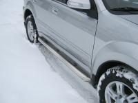 Пороги труба d76 (вариант 1) GREAT WALL HOVER H3 2010-2013