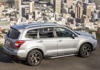 Пороги алюминиевые Rival "Bmw-Style" для Subaru Forester 2013-2015-