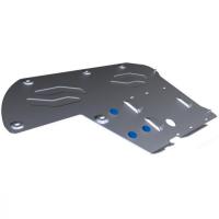 Защита КПП и РК Rival для BMW 5 F07 GT 4WD 2009-2018, алюминий 4 мм, с крепежом, 333.0514.3