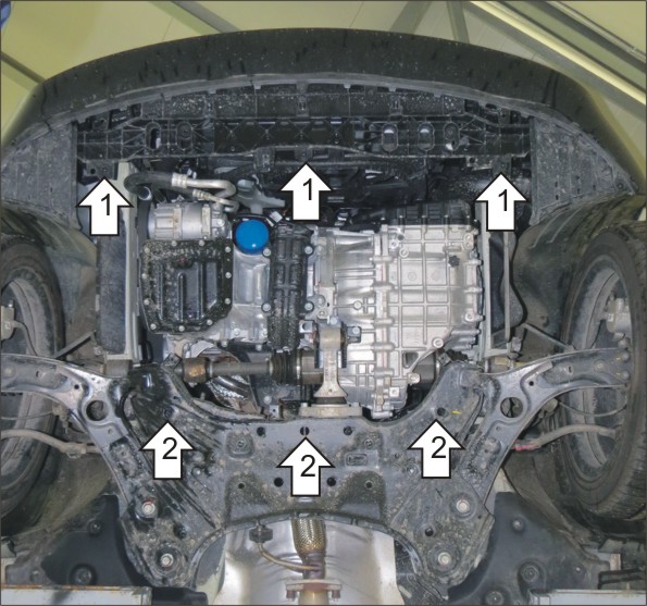 Фото Защита Мотодор для KIA Soul 2014-