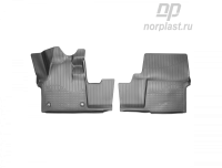 Автомобильные коврики Норпласт для Peugeot Traveller 3D (2018) (перед. пара), полиуретановые