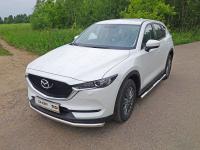 Защита передняя нижняя 60,3 мм для Mazda CX-5 2017-