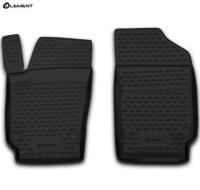 Автомобильные коврики element в салон для VW Polo (V Vp) 2009-2020 1-й ряд 2 шт. сед. (полиуретан)